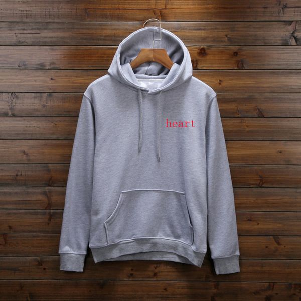 

mens hoodies for men spring mens hoodie sweatshirt loose style fashion tide pullover with pattern, Black