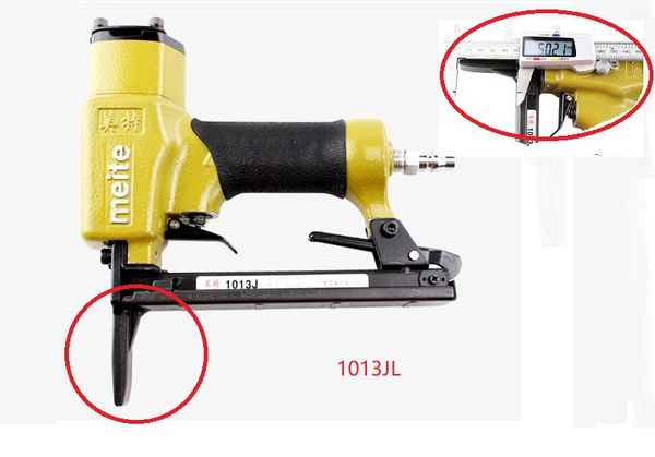 

new 1013jl industrial u-shaped nail gun with long mouth pneumatic nail gun pins air stapler 1006j-1013j 6-13mm