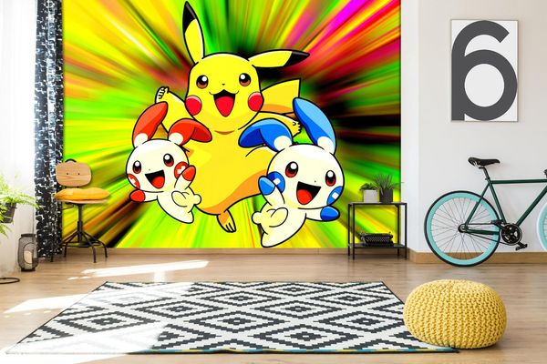 

self-adhesive] 3d 7723273 japan anime wall paper mural wall print decal murals