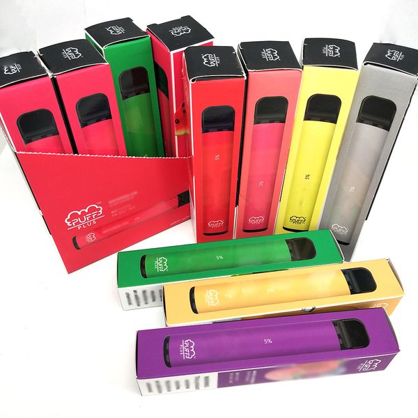 

Слойка плюс одноразовые электронные сигареты под Vape ручка стартовый комплект pre заполненные 3.2 мл под телеги 550mah аккумулятор Puffplus слойки устройство бар стручки