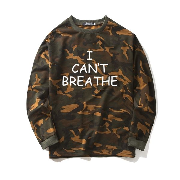

i can't i can not camouflage sweatshirt men women hooded camo homme fleece casual casual man high quali jvqu3#, Black