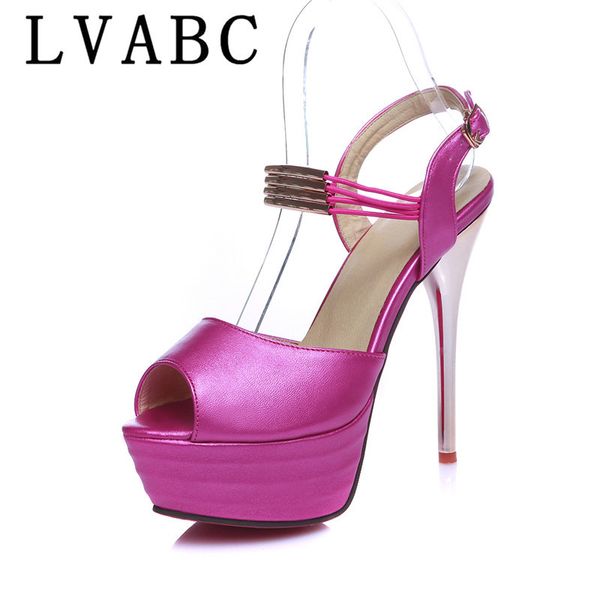 

steel pipe dance women shoes 2019 new 14cm high-heeled fish mouth with t-taiwan catwalk models show car show female sandals, Black