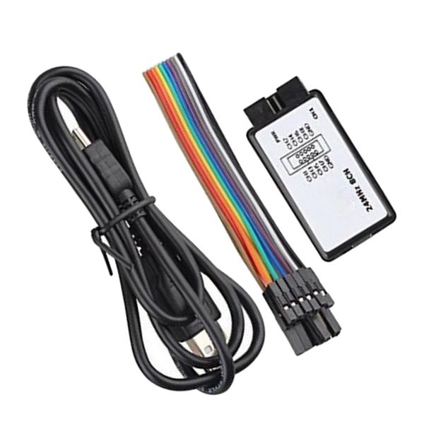 

abs plastic usb logic analyzer device w/ usb to t line 10p