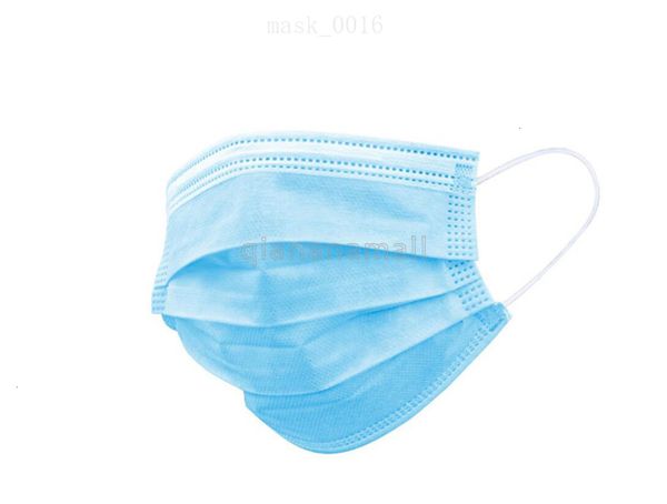 

лот одноразовые 50pcs 1pcs маска толстого 3 слоя маска с earloops для салона домашнего использования удобной маски в наличии