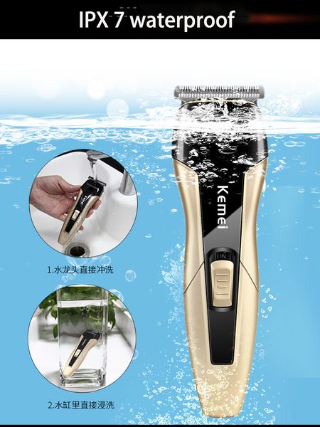

cortapelos kemei electric washable hair clipper professional hair trimmer 0mm baldheaded carving fade cutter hair cutting machine barber
