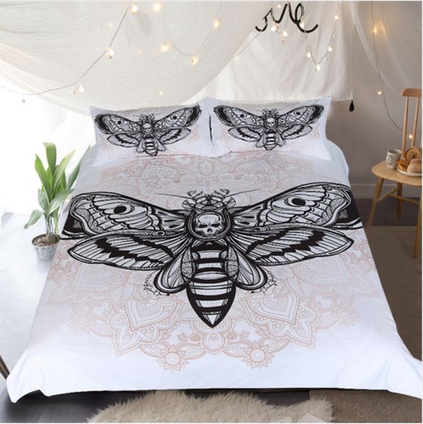 

3d skull bedding  size comforter sets bedding set luxury set luxury