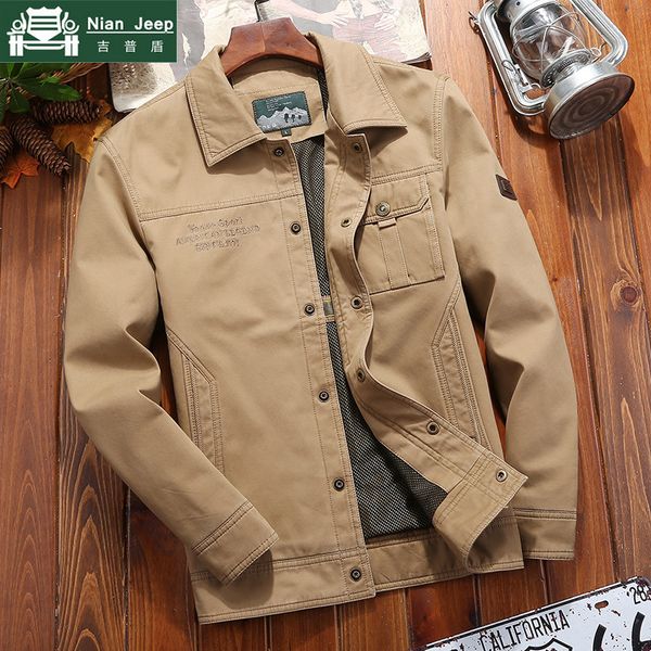 

brand jacket men fashion cotton windbreaker mens jackets and coats outwear casual silk padding coat male size m-4xl, Black;brown
