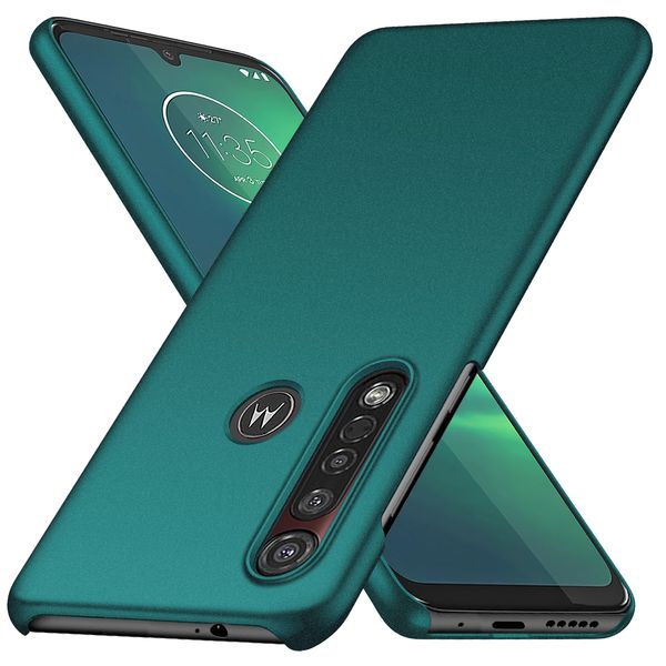 

for motorola moto g8 plus g7 z3 z4 play one pro e4 e5 e6 case, [ultra-thin] minimalist slim protective phone case back cover