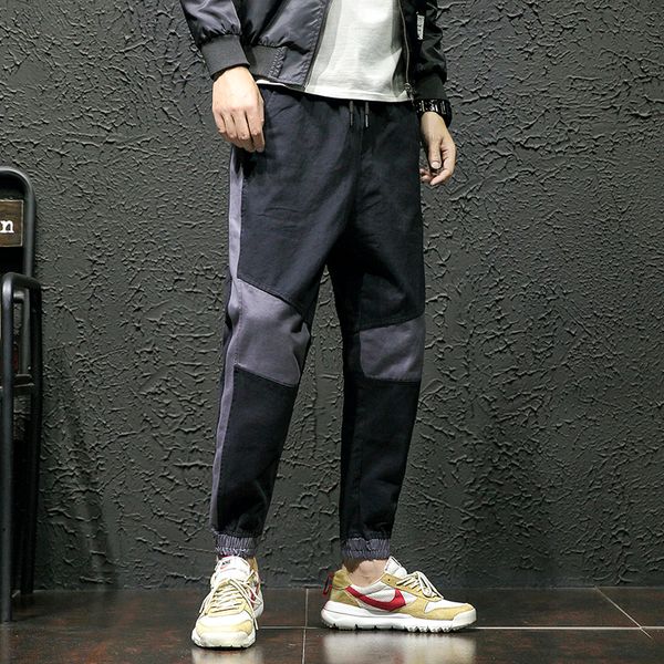 

yasuguoji новй 2019 ђлина одежда поѬивне бѬки боковой полоой мђжин пони, Black