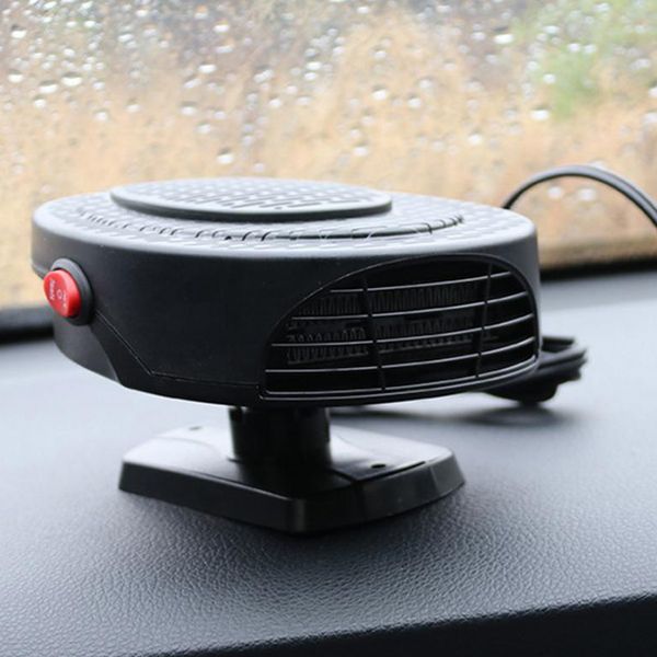 

150w 2 in 1 car heating fan heater defroster portable 24v winter auto heater cooling fans defog windscreen window demister