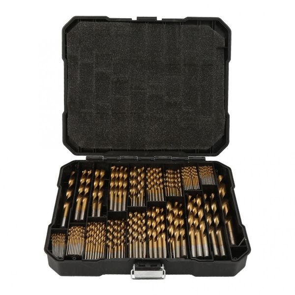 

сверло 230pcs покрытие витой сверло набор hss комплект с черным plastic box