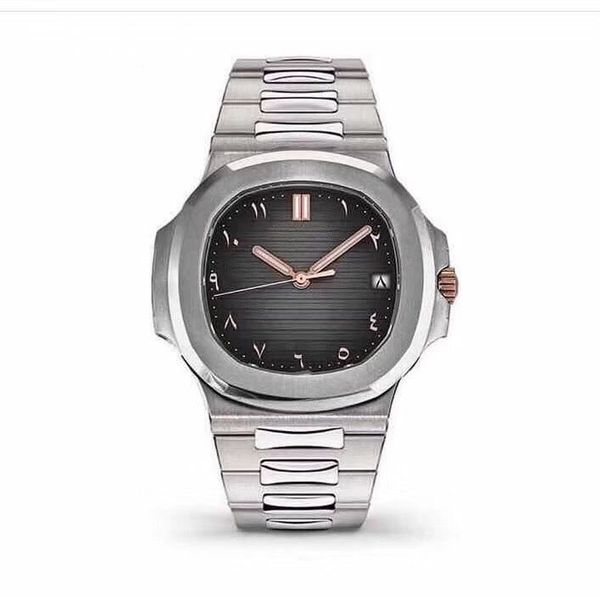 

u1 factory 41mm automatic movement mens watches high grade man wristwatches oval dial stainless steel band transparent back, Slivery;brown