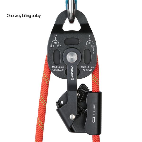 

one-way pulley lifting heavy objects lifting tool super light device ascenders lifter drag equipment high quality