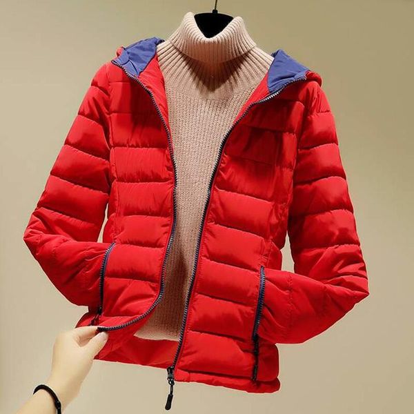 

winter jacket women clothing spring coats jackets 2019 new winter women coat short slim wadded jacket female outerwear black