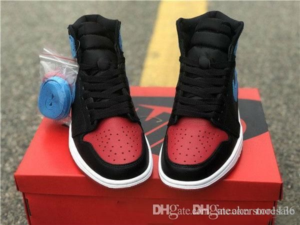 

wholesale 1 high og wmns unc to chicago 1s basketball shoes man woman white chicago red game royal men sport designer sneakers
