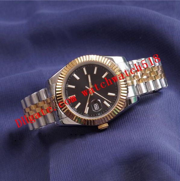 

17 цветов президент luxury watch 126334 126333 126300 126331 41мм автоматические механические нержавеющей стали юбилейные браслет мужские ча, Slivery;brown