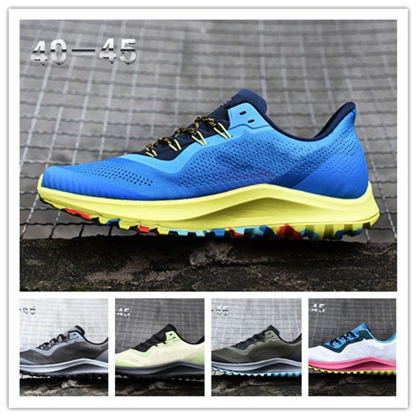 

new2019 pegasus 36x trail turbo luminous green pink blue mens shoes for men womens sports zoom sneakers trainers eur 40-45, Black