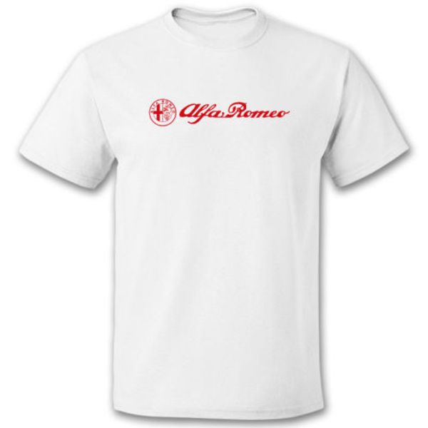 Alfa Romeo Logo Badge Evolution White T Shirt Unisex Shirt On T Shirt Hilarious Tee Shirts From Thestudi 12 7 Dhgate Com