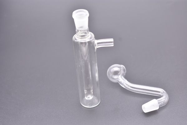 con tubo flessibile Mini bong in vetro di migliore qualità in linea Perc Pipa ad acqua in vetro Mini Shisha Tabacco da fumo Pipa ad acqua economica Design unico