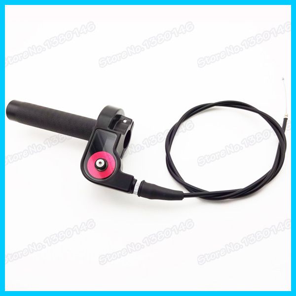

1/4 turn aluminum twist throttle with cable for 125cc 140cc 150cc 200cc 250cc dirt bike motorcycle