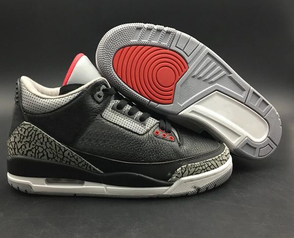 

горячие продажа 3 jth тинкер баскетбол обувь комфортная iii black fire red cement gray пользовательские спорт кроссовки хорошего качества с