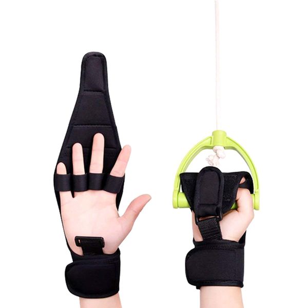 

anti-spasticity finger rehabilitation auxiliary gloves grip splint finger hand recovery relax grip impairment fixed hand glove