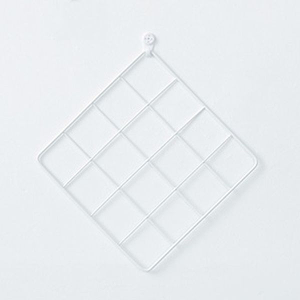 

decoration grid frame ps postcards storage rack panel hanging home stand multifunctional