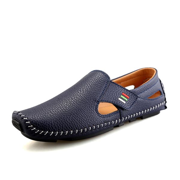 

mens shoes casual 2019 breathable summer slip on shoes men shoe/loafers for male, Black