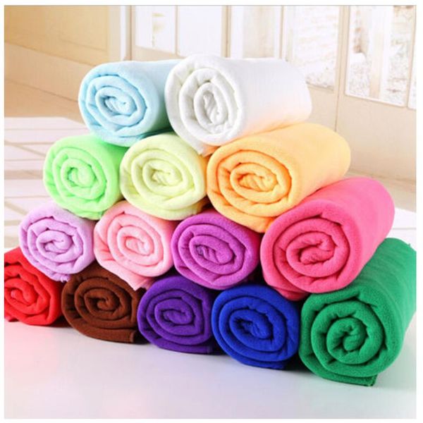 

microfiber absorbent drying bath sport soft towel washcloth swimwear car