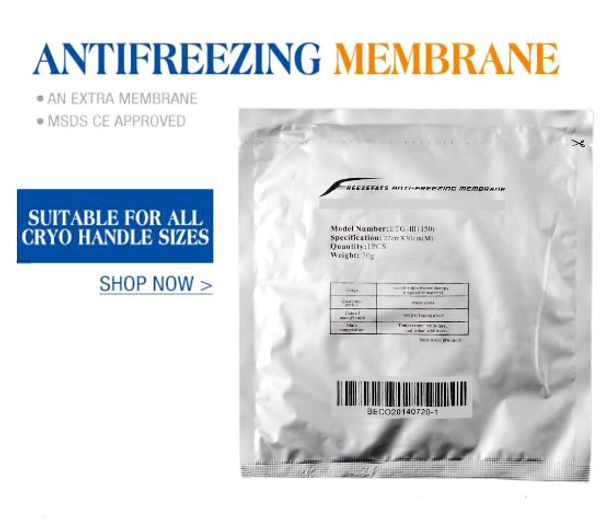 

лучшее качество антифриза мембрана 27 * 30см 34 * 42см антифризы мембрана антифризы пленки pad для крио терапии машина для похудения