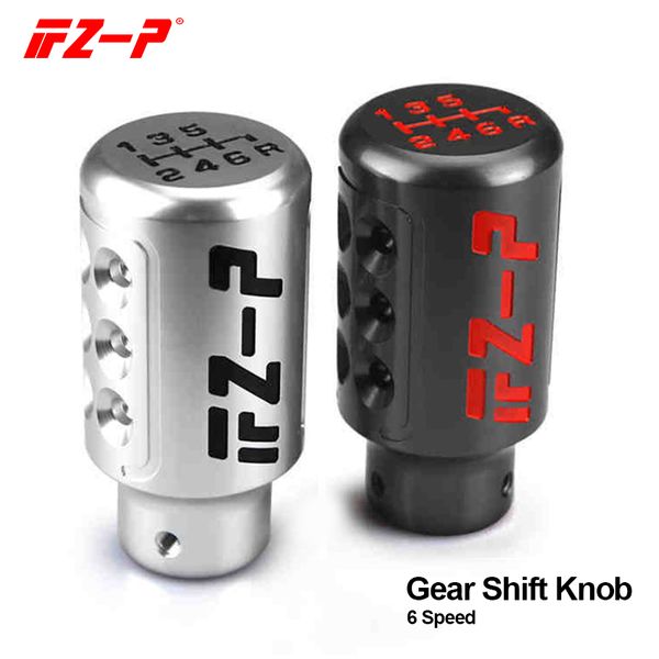 

fz-p universal gear shift knob 6 speed handle pomo palanca cambio pommeau levier de vitesse vites zu for auto