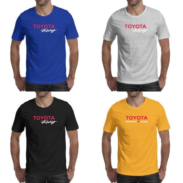 

mens toyota racing fashion t shirt design cool cotton shirts slim fit short sleeve tees tro, White;black