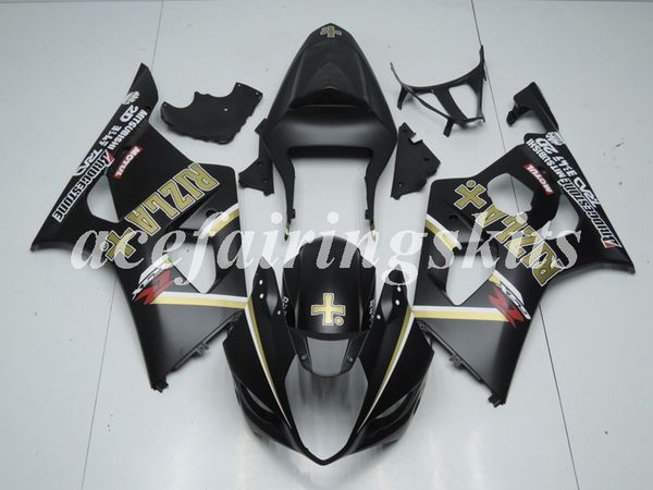 

пресс-формы новый abs мотоцикл полный обтекатели комплект подходит для suzuki gsx-r1000 k3 2003 2004 03 04 gsxr1000 кузов набор черный матов