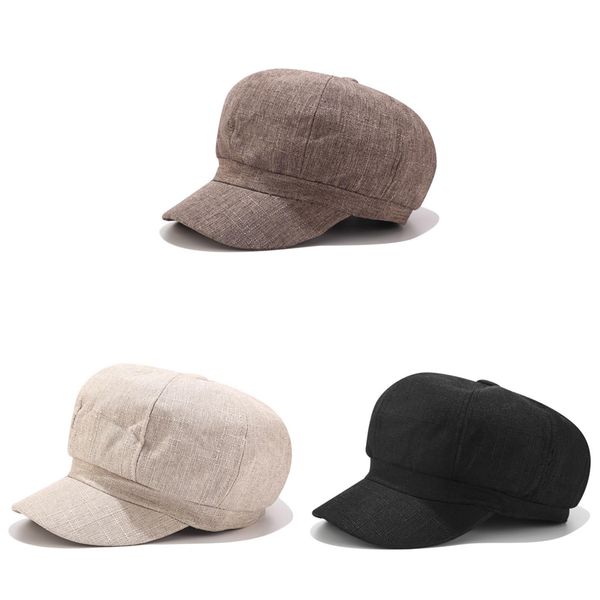 

1pc исполнитель женщины hat берет женский cap повседневный купольные голые шляпы new, Blue;gray