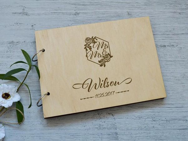 

elegant-wedding-guest--geometric-wedding-wood-guestbook-hexagon--guestbook-alternative--wedding-memory