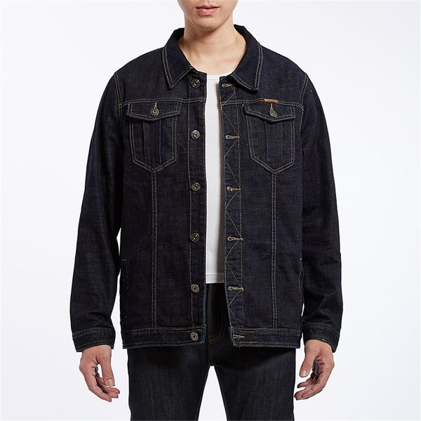 

kancoold solid casual slim mens denim jacket bomber jacket men cowboy men's jean chaqueta hombre 826, Black;brown