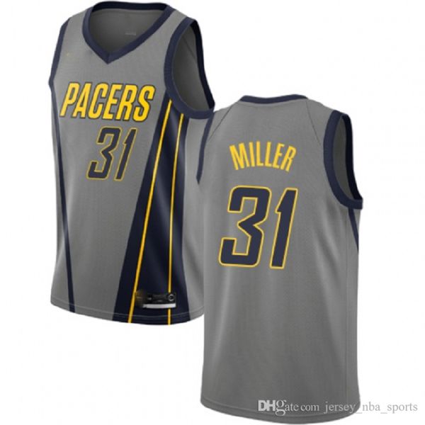 

women mens indiana pacers nba reggie 31 miller 4 victor oladipo throwback basketball jerseys white blacks grey yellow navy, Black;red