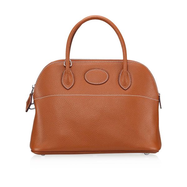 

luxurious2019 litchi 201 grain head layer cowhide portable commute shell lock single shoulder diagonal all-match woman package