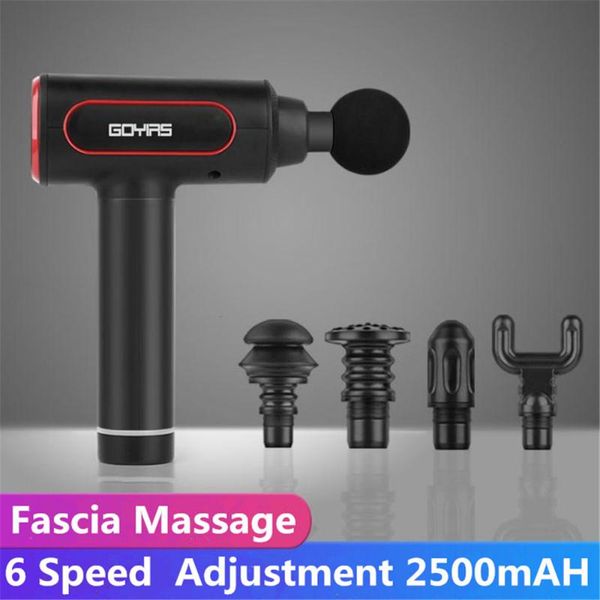 

goyirs muscle massage gun massage relaxation pain relief, 2500mah handheld electric super quiet brushless motor 6 speed mg81