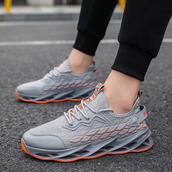 

men sports breathable mesh running shoes