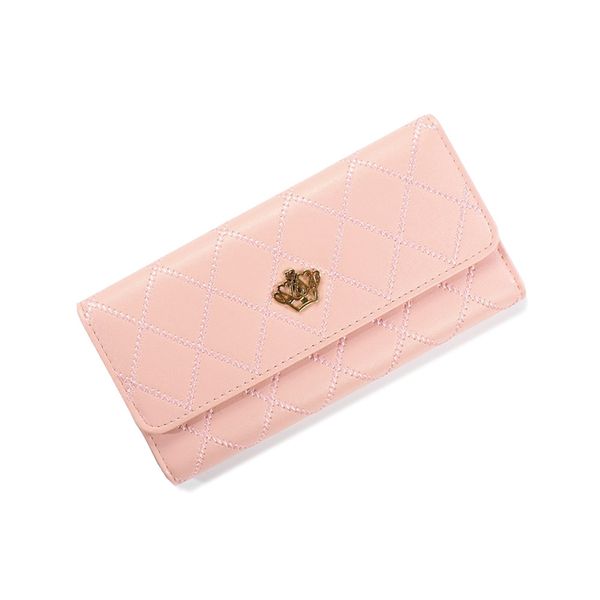 

2019 women's long wallets handbag money coin pocket purses plaid pu leather hasp phone bag ladies clutch card holder for women, Red;black