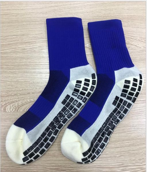 Quadratische, verschleißfeste, klassische Fußballsocken aus Kunststoff mit Handtuchboden