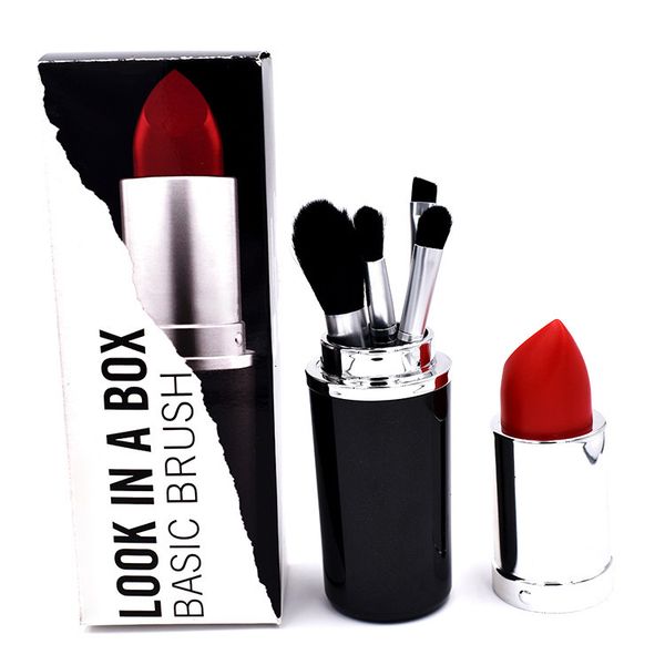 

Большой помада трубки макияж кисть набора помада типа кисть баррель путешествие