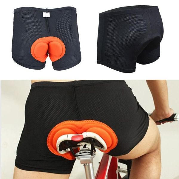 

cycling shorts 3d gel bike bicycle underwear padded outdoor sports riding road comfortable bottom sport short, Black