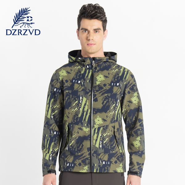 

winter men outdoor softshell jacket spring windproof warm camouflage coats outdoor climbing hiking waterproof windbreaker, Blue;black