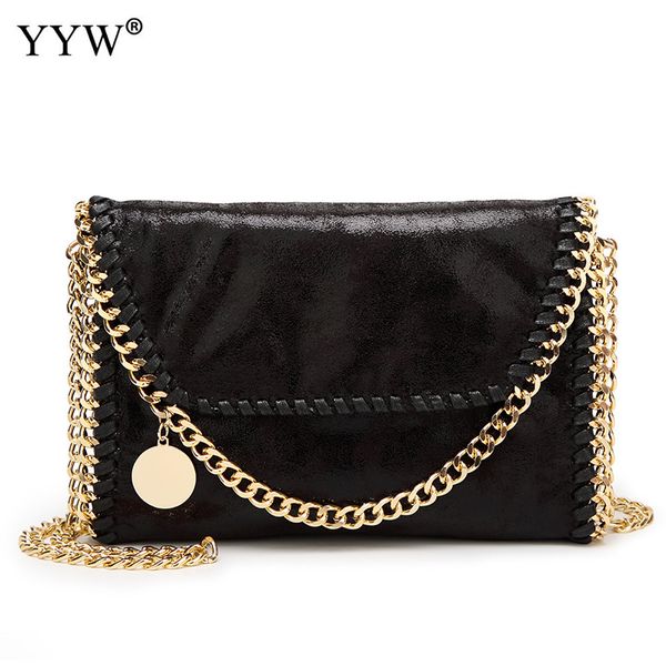 

черный crossbody сумка женский серебряные цепи сумки на ремне сумки luxury женские сумки конструктора дамский evenlope womens' чехол