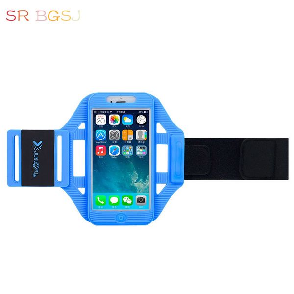 

samller size 7x14cm silica gel arm wrist bag fit for phone
