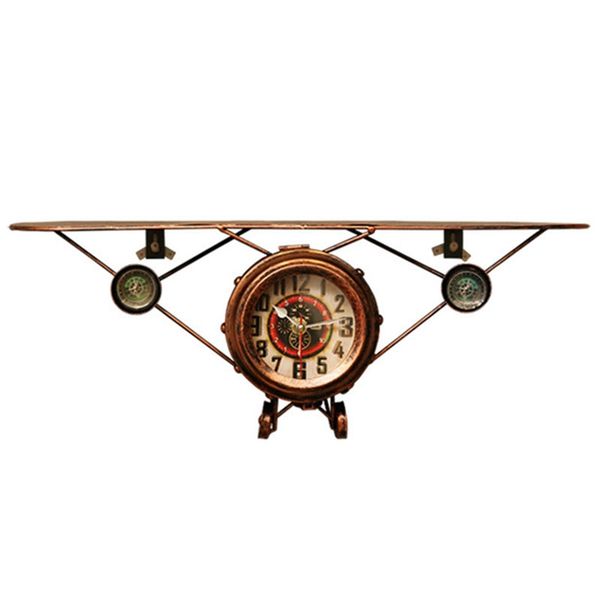 

new shelves wrought iron aircraft hanging clocks to create a simple retro wrought iron aircraft clocks and racks ornaments