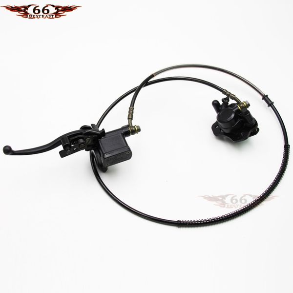 

hydraulic brake assembly master cylinder caliper 50cc 70cc 90cc 110cc 125cc 150cc 200cc atv quad bike buggy new