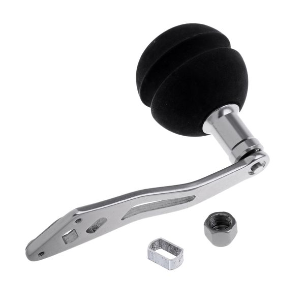 

baitcasting reel replacement handles lightweight power handles w/shim grey